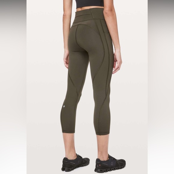 Lululemon Time To Sweat Crop *23"
Dark Olive - Picture 2 of 8